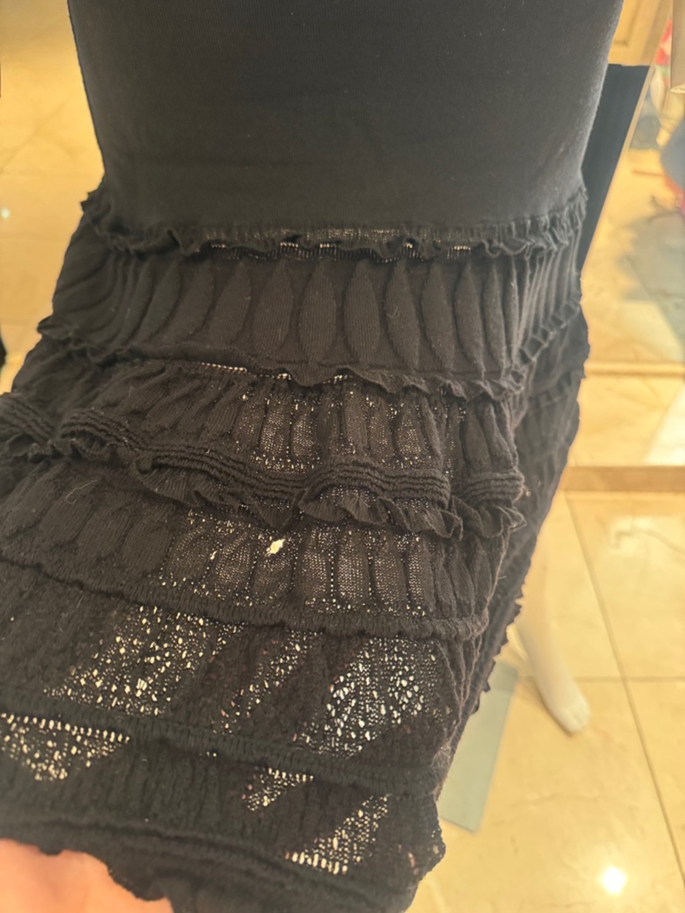 Roberto Cavalli Wool Turtleneck Sweater Dress - Picture 4 of 14